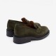 Angel Alarcon Olive Loafers