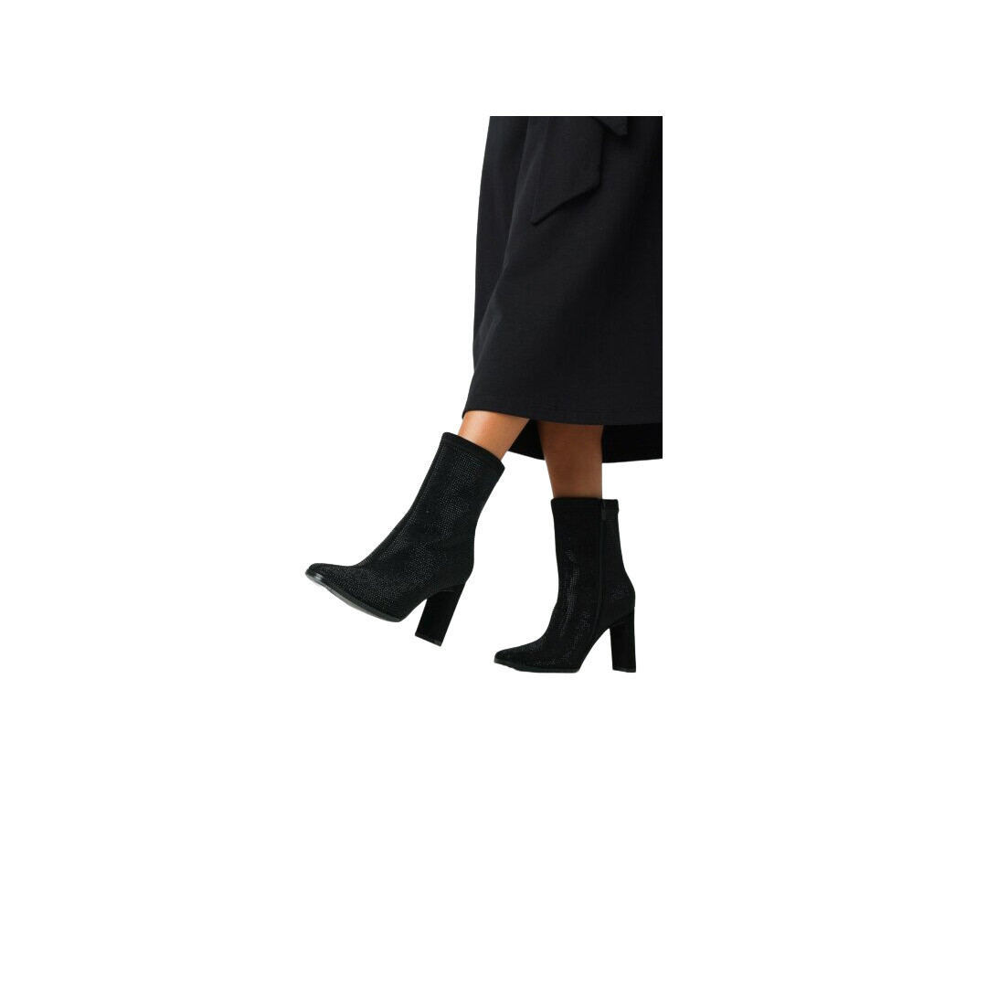 Mexx Macy Mandy Black Ankle Boots