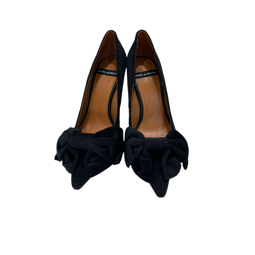 Angel Alarcon Lazo Sisi Black High-Heels Pumps