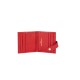 Lancaster Paris Dune Red Card Holder