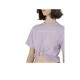 John Richmond Lilac Orchid Bloom T-Shirt