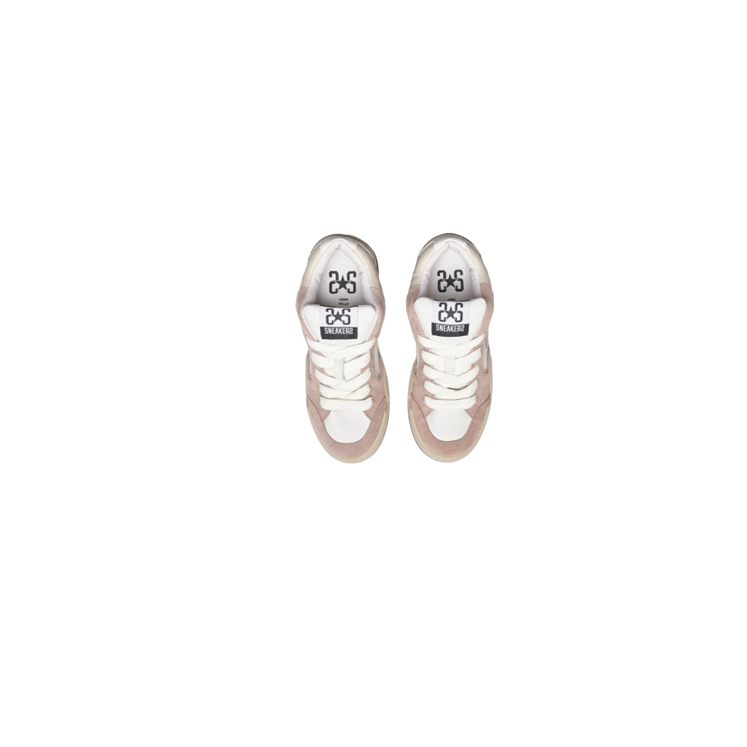 2Stars White/Pink Sneakers