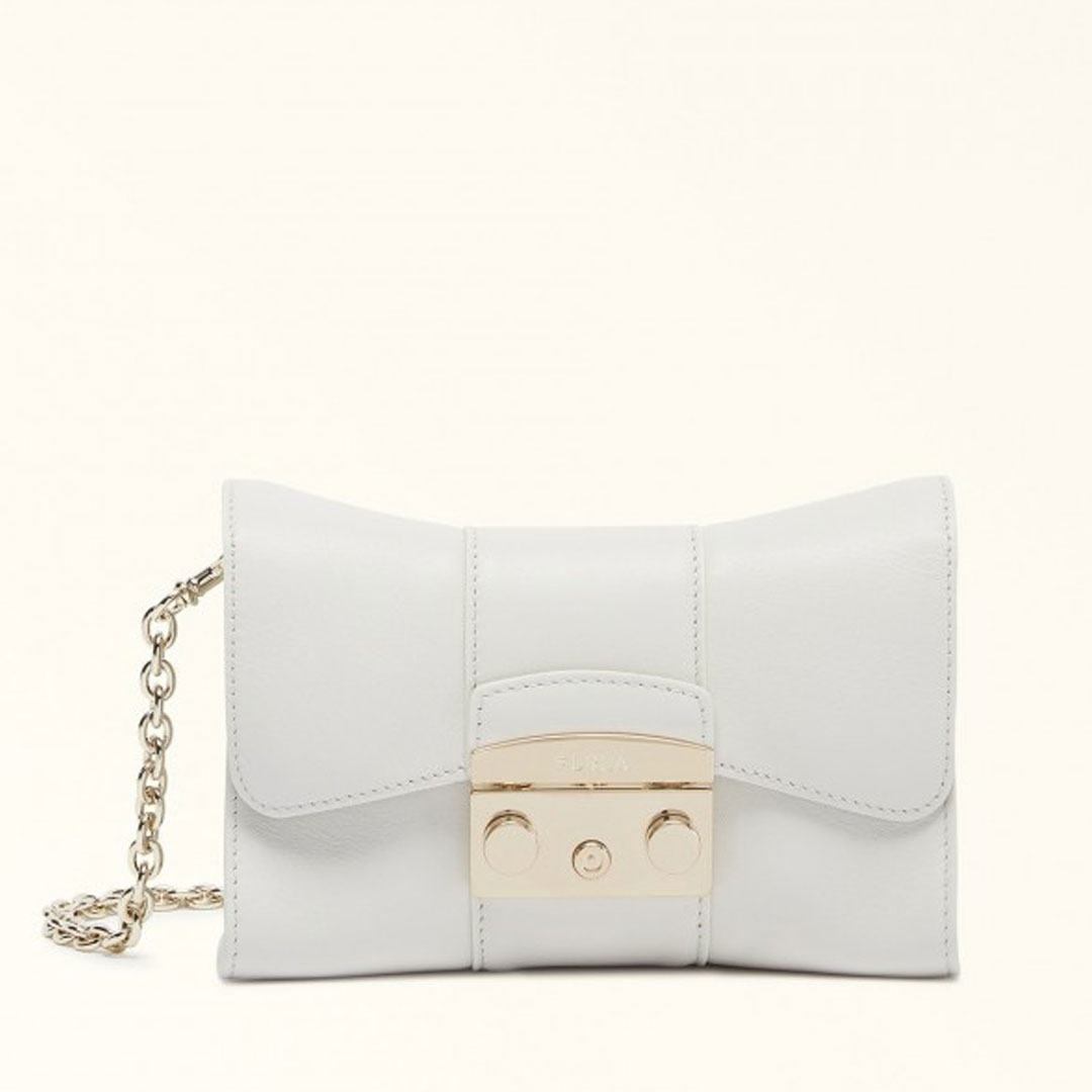 Furla Metropolis Mini Crossbody Marshmallow