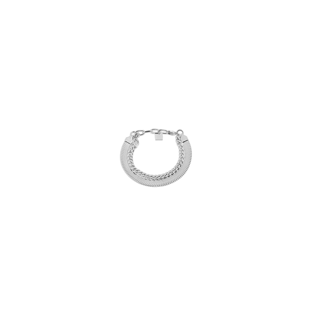 Zag Bijoux Nokka Silver  Bracelet