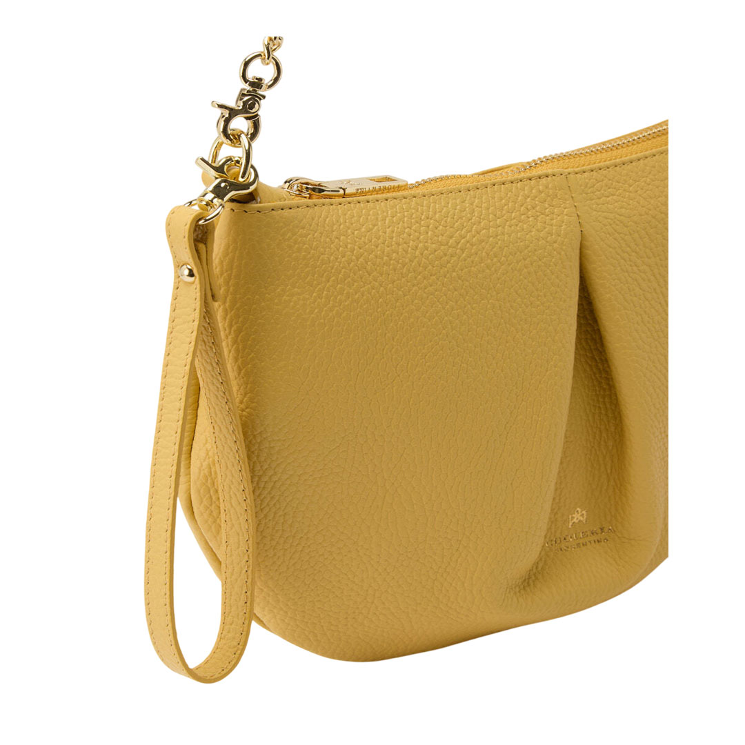 Cuoieria Emma Giallo Pouch