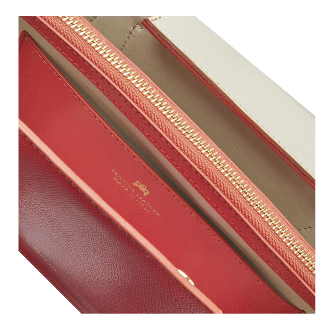 Cuoieria Beauty Coral Shoppimg Bag
