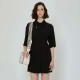 John Richmond Black Dress With Cut-out