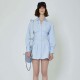 John Richmond Baby Blue Short Dress