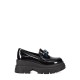 Gai Matiolo Black Loafers