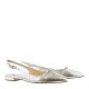 Hogl Pretty Silver SlingbacK Ballerinas