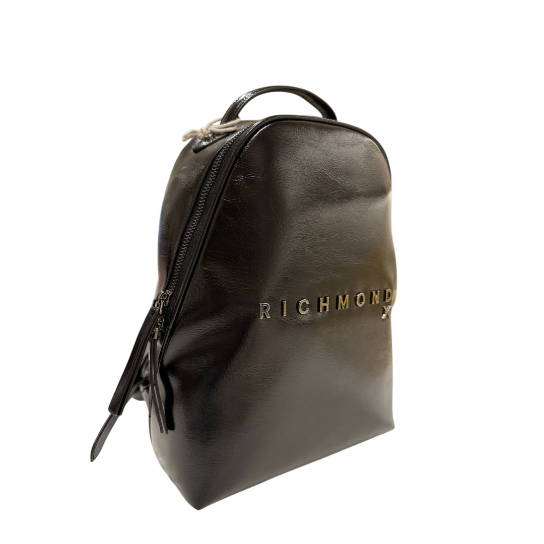 John Richmond Black Back-Pack