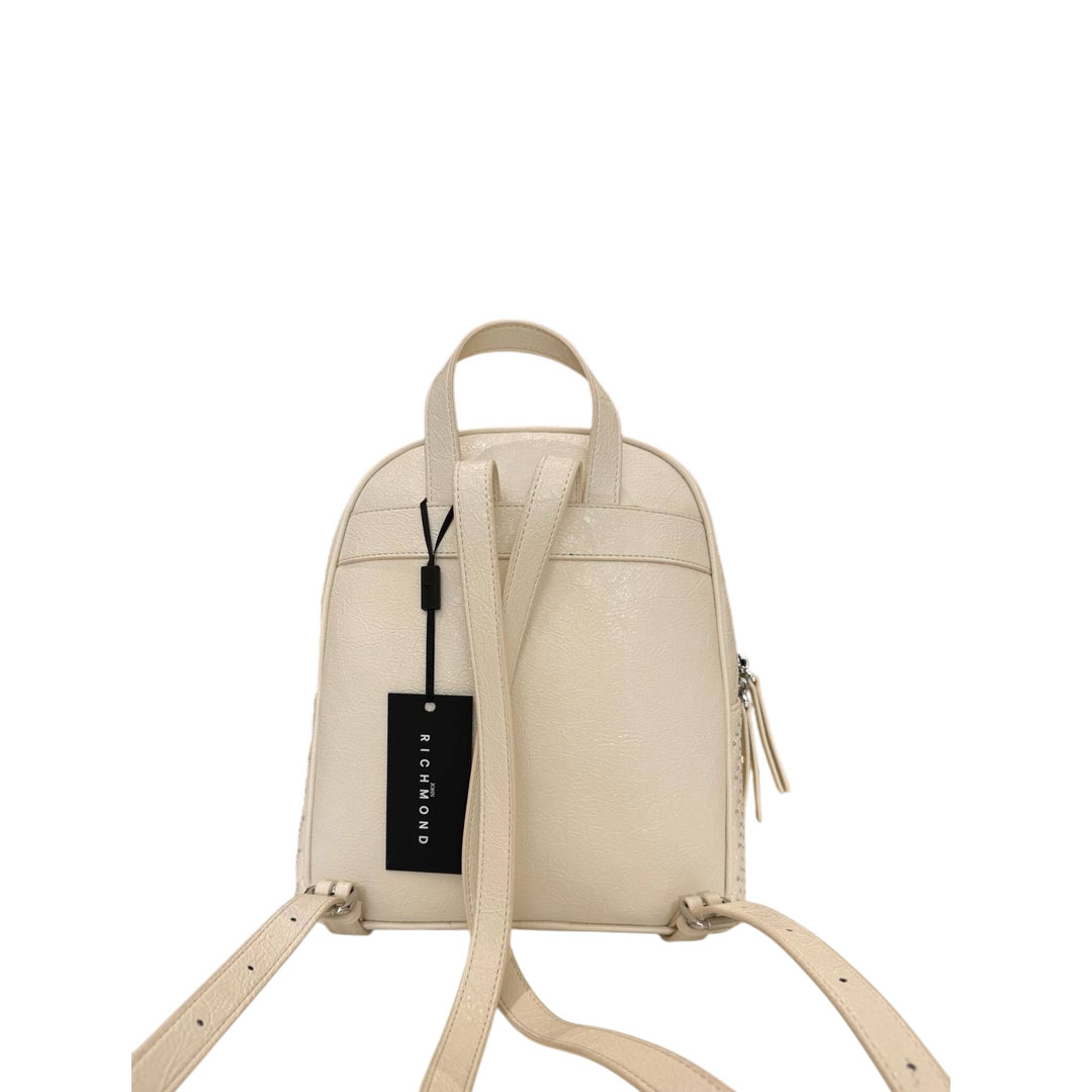 John Richmond White Back-pack