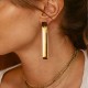 Zag Bijoux Signal Gold Earrings