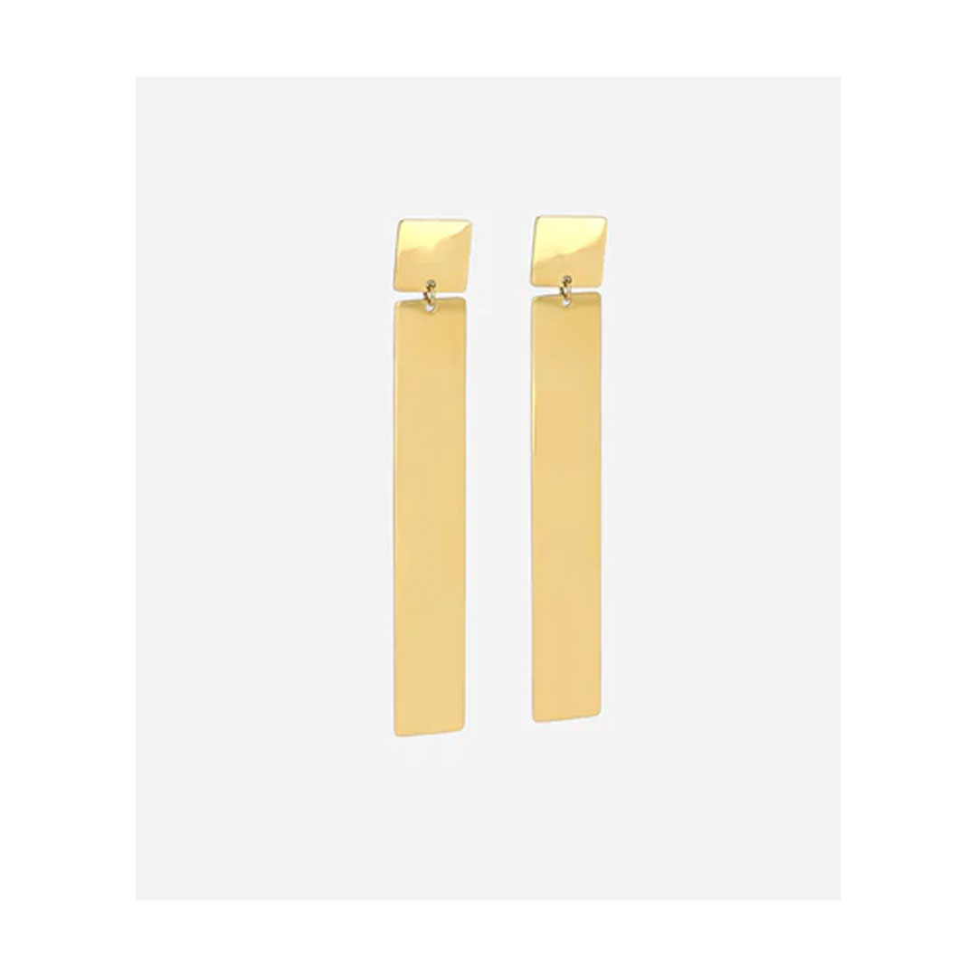 Zag Bijoux Signal Gold Earrings