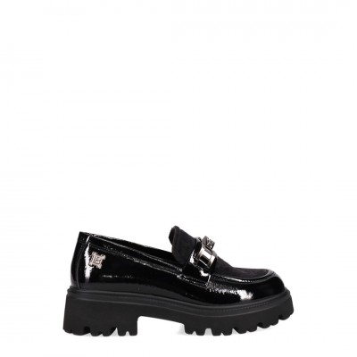 Laura Biagiotti Black Loafers