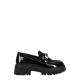 Laura Biagiotti Black Loafers