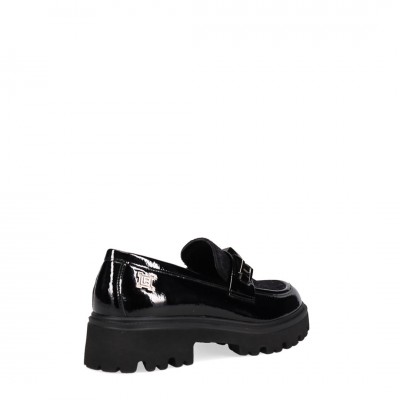 Laura Biagiotti Black Loafers