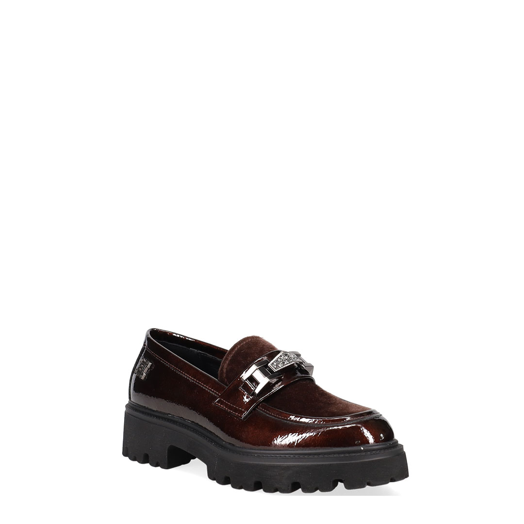 Laura Biagiotti Brown Loafers