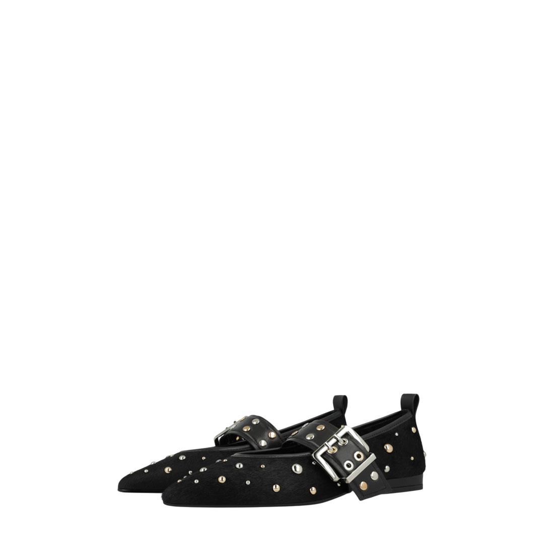 Lodi Black Ballerinas