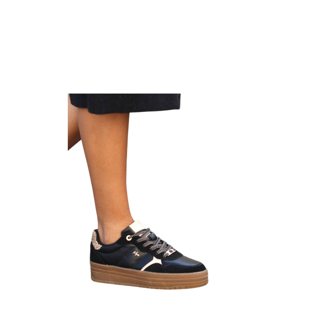 Meexx Sylvia Ray Black Sneakers