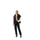 Mexx Teddy Dark Brown Waistcoat