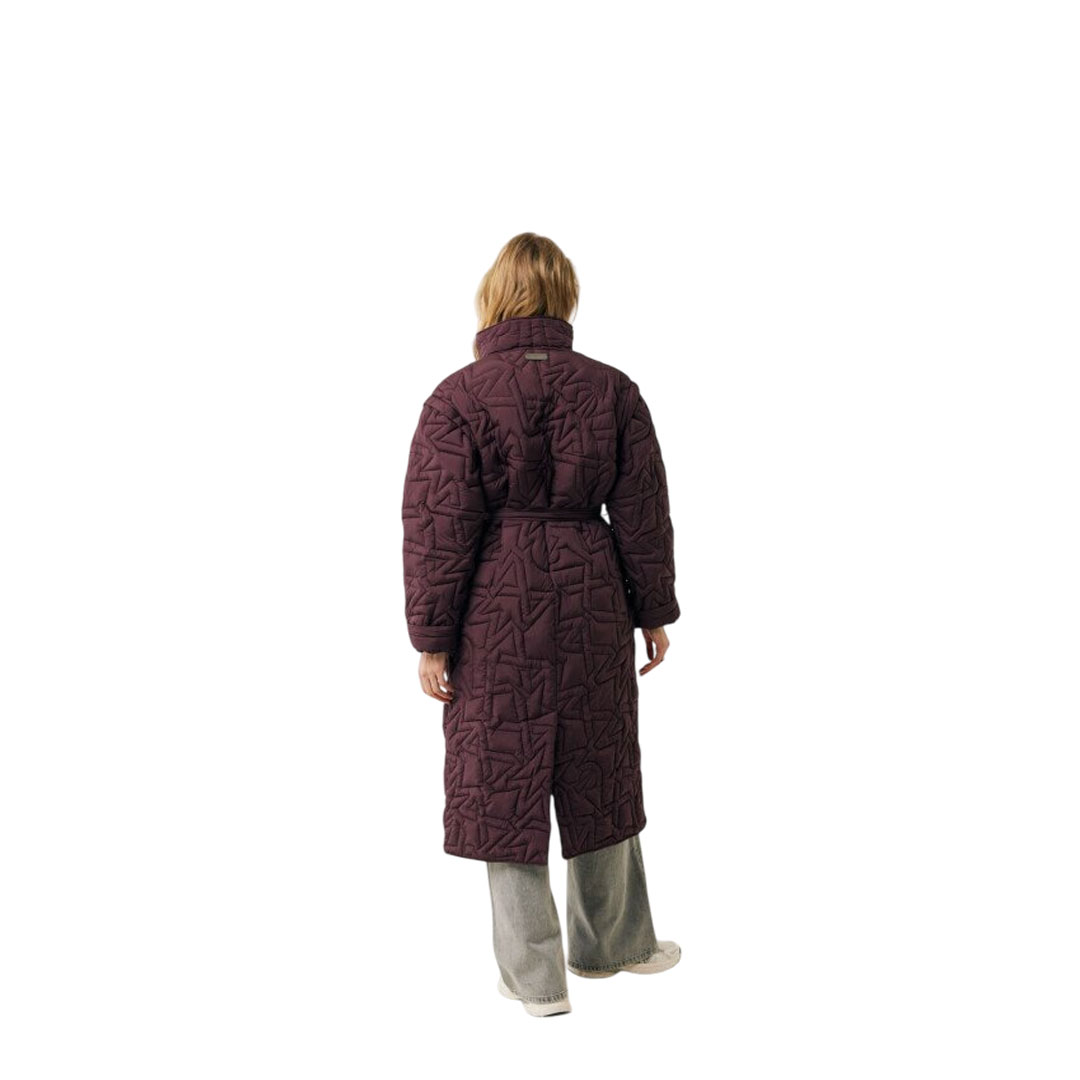 Mexx Burgundy Long Coat