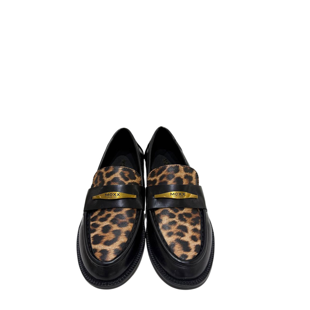 Mexx Pearl Mae Leopar  Loafers