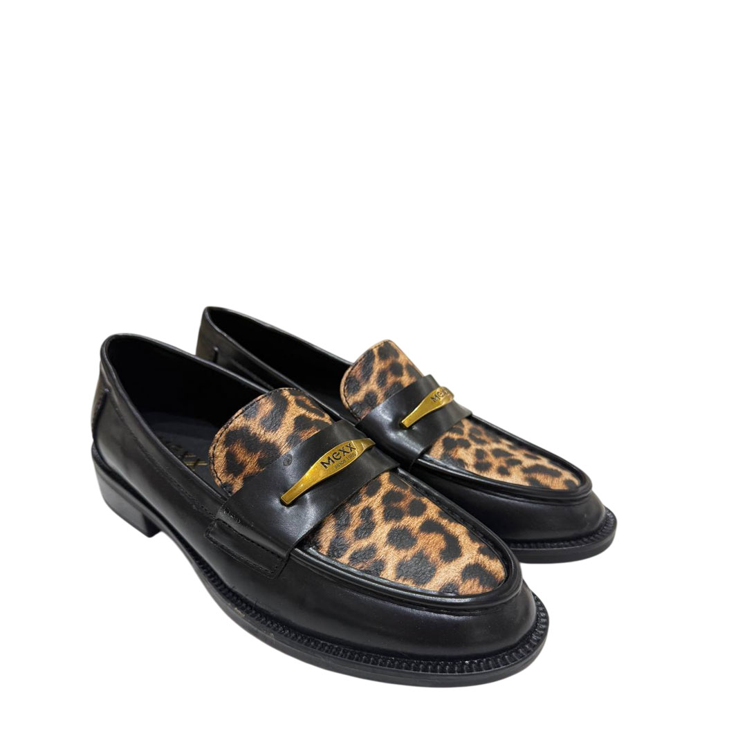 Mexx Pearl Mae Leopar  Loafers