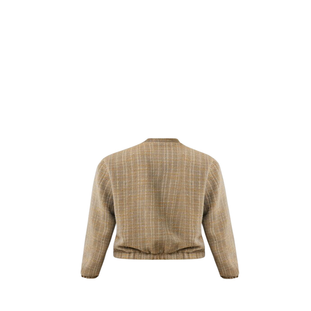 Mexx Tweed Taupe Jacket