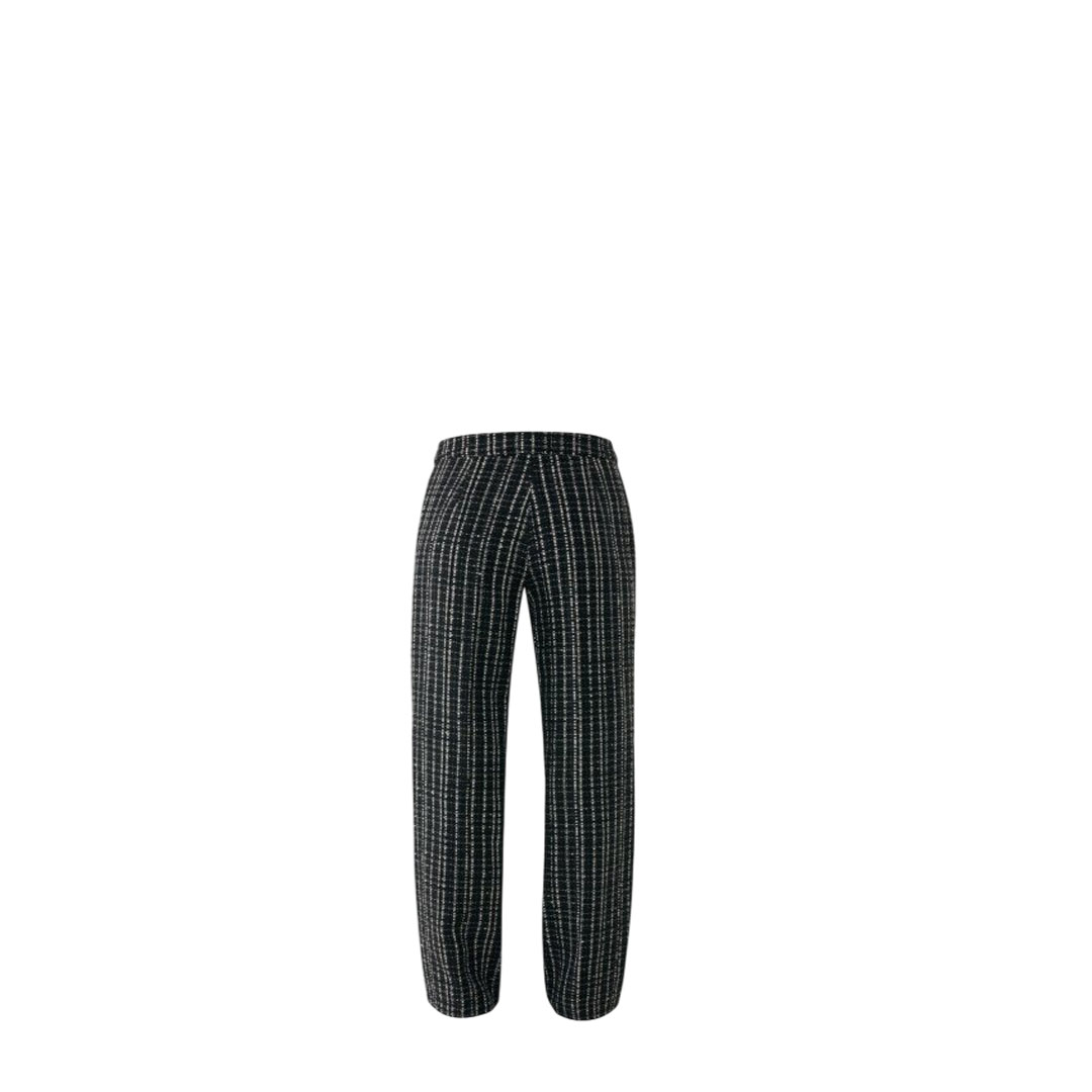 Mexx Tweed Black Straight Leg Pants