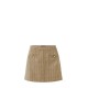 Mexx Tweed Taupe Skirt