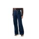 Mexx Blue Stone Wide Leg Denim Pants