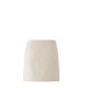 Mexx  Mini Cream  Tweed Skirt