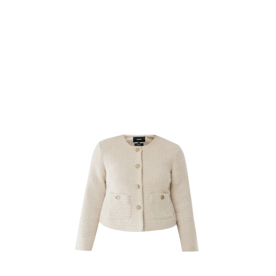 Mexx Cream Tweed Jacket