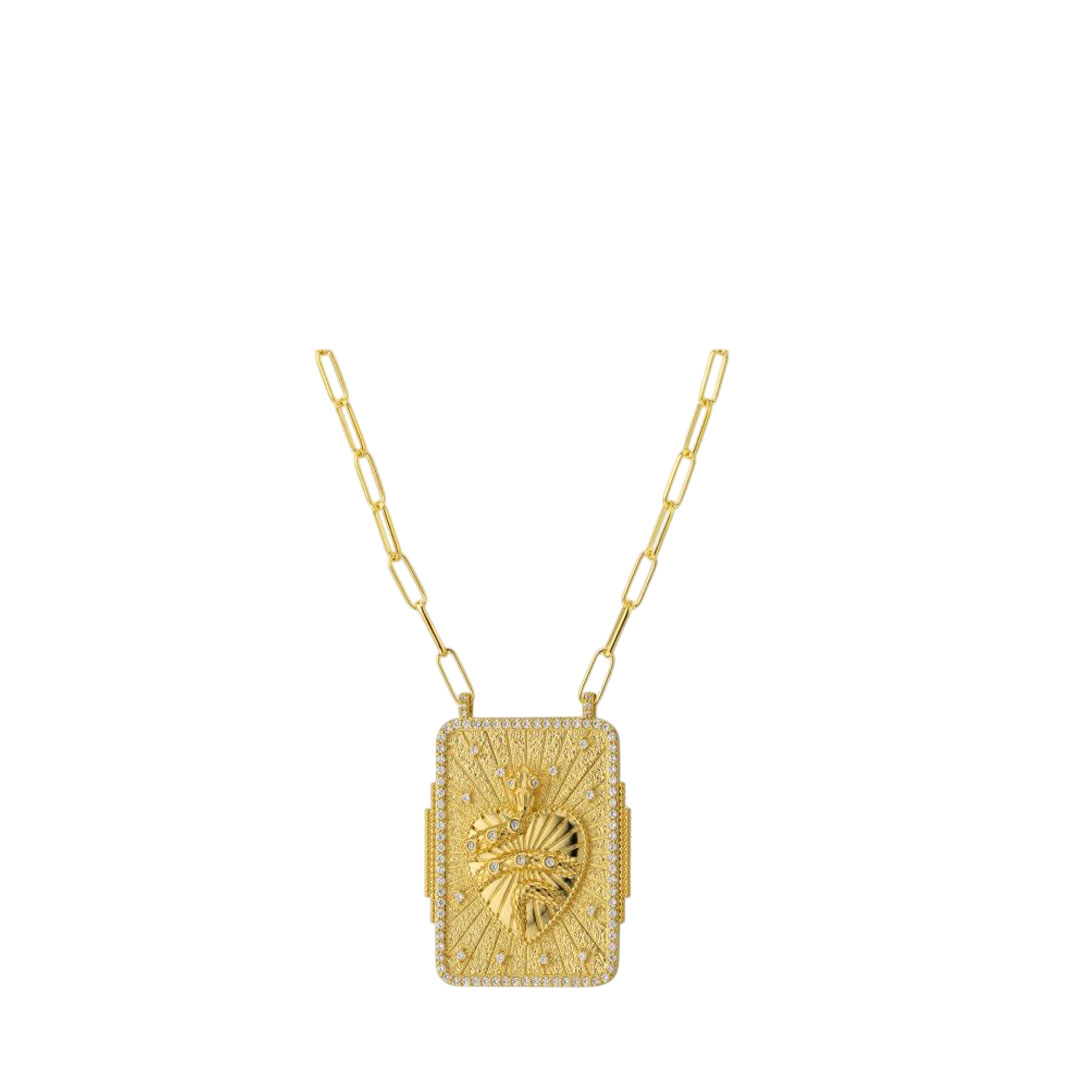 Mya Bay  Tendre Poison Big Boheme Gold Necklace