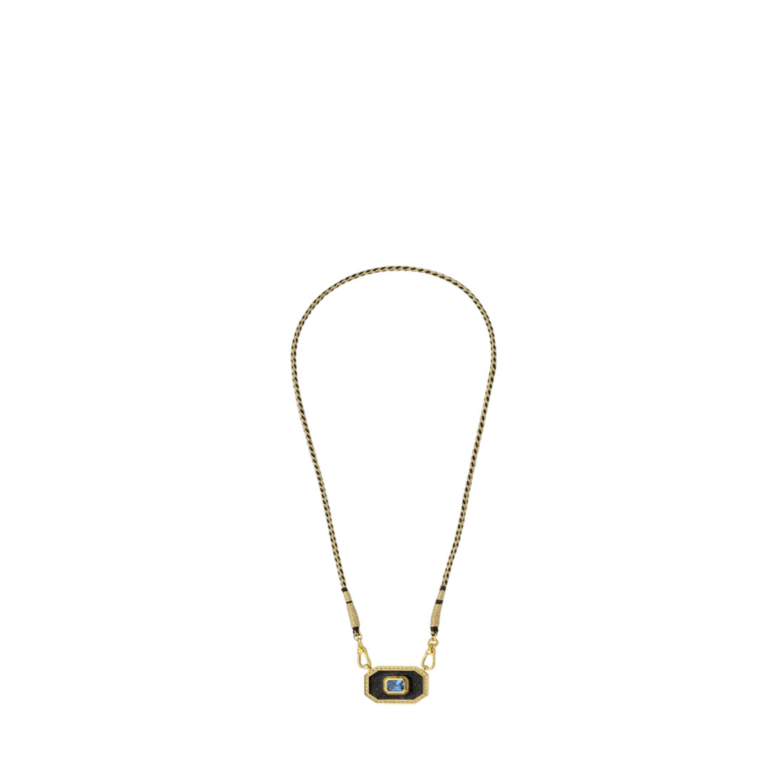 Mya Bay Shiny Yucotan Black Necklace