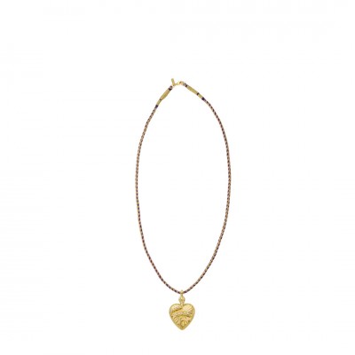 Mya Bay Tendre Poison Purple/Gold Necklace