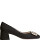 Hogl Jenna Black Low-Heels Pumps