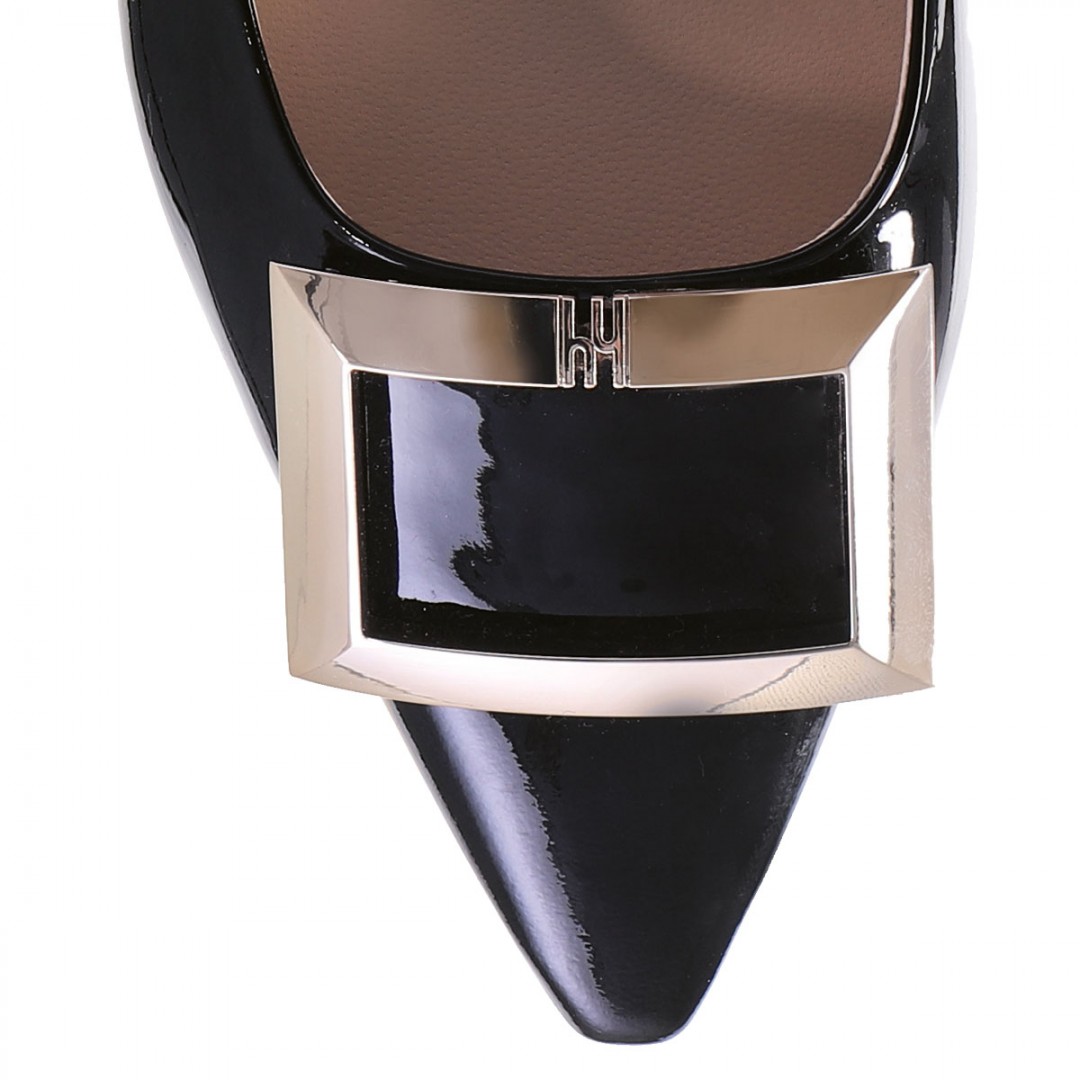 Hogl Holly Black Ballerinas