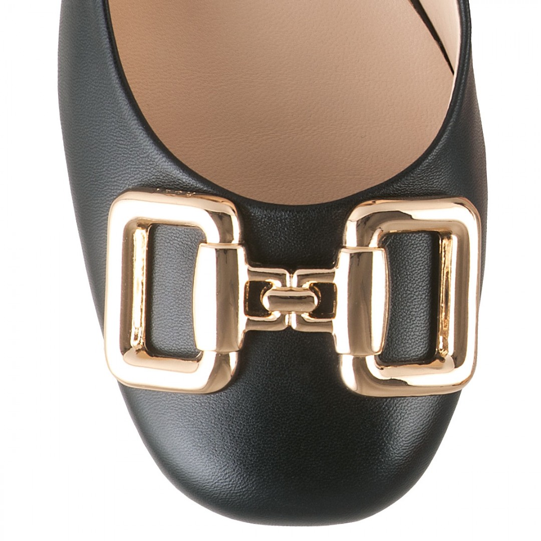 Hogl Jenna Black Low-Heels Pumps