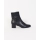 Rocco Barocco Black Ankle Boots