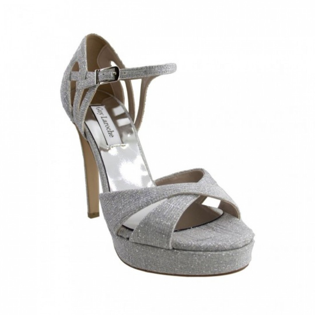 Guy Laroche Silver High Heels