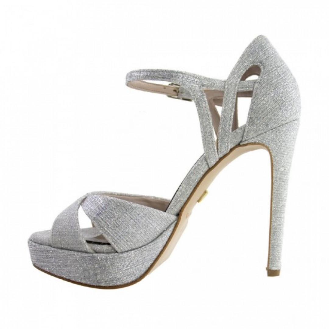 Guy Laroche Silver High Heels