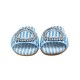 Emanuela Caruso Capri Sandals Blue