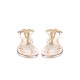 Emanuela Caruso Capri Gold Sandals