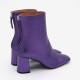 Angel Alarcon Aland Purple Ankle Boots