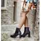 Chie Mihara Deni Blacκ Boots