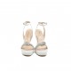 Ilaria Toschi High Heels Strass Crystal White