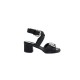 Emanuela Caruso Capri Sandals Black