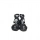 Emanuela Caruso Capri Sandals Black